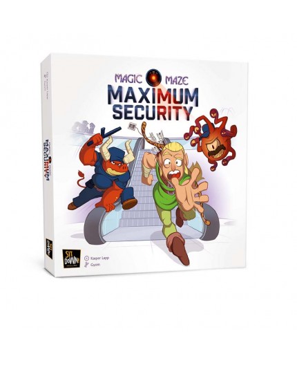 La boite du jeu de société Magic Maze Maximum Security La boite du jeu de société Magic Maze Maximum Security