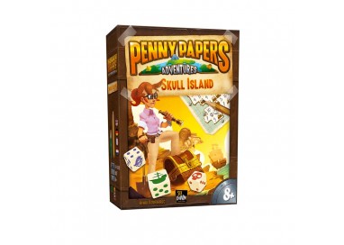 Boîte du jeu de société Penny Papers Adventures : Skull Island