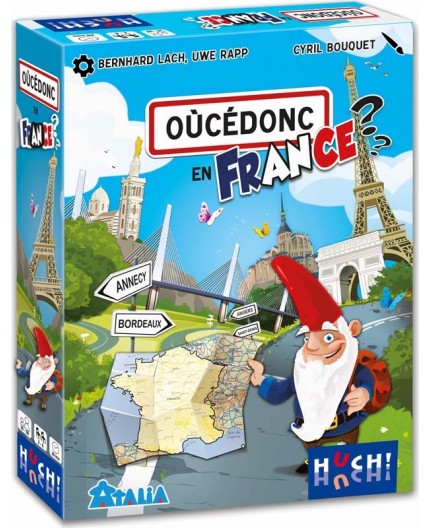 La boite du jeu de société Oucedonc