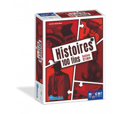 La boite du jeu de société Histoires 100 Fins Crime