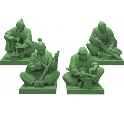 Les figurines vertes de Shogun no Katana