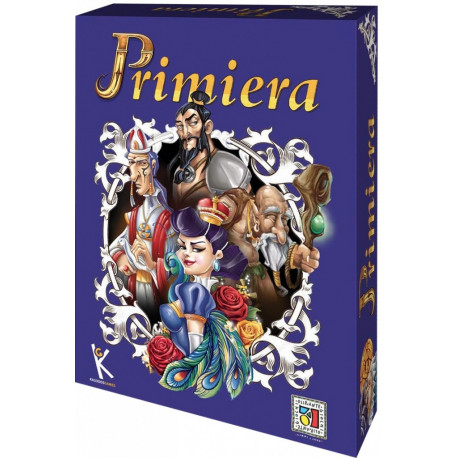 Boîte du jeu de société Primiera Boîte du jeu de société Primiera