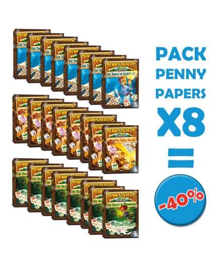 Pack 3 Penny Papers x 8 Pack 3 Penny Papers x 8
