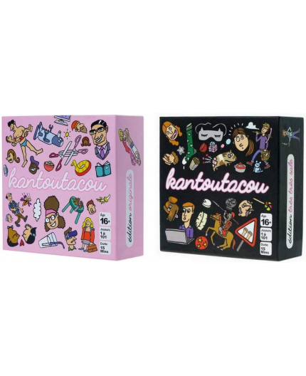 Les 2 Boîtes du jeu de société Kantoutacou et Très très sale Les 2 Boîtes du jeu de société Kantoutacou et Très très sale