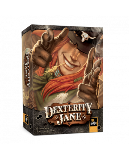 Boîte du jeu de société Dexterity Jane Boîte du jeu de société Dexterity Jane