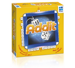 La boite du jeu de société Addit