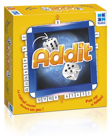 La boite du jeu de société Addit