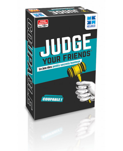 Boite du jeu de société Judge your friends ! Boite du jeu de société Judge your friends !