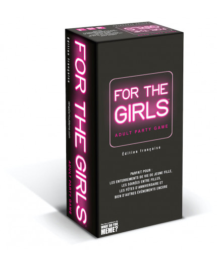 Boite du jeu de société For The Girls