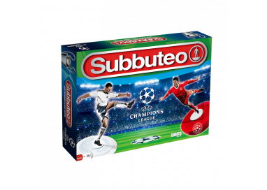 La boîte du jeu de société Subbuteo Champions League