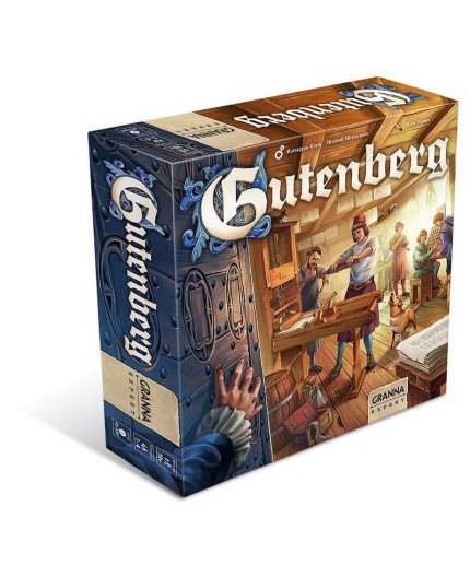 Boite du jeu de société Gutenberg