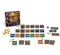Boite et matériel du jeu OverbooKing