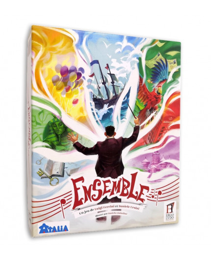 Boite du jeu de société Ensemble Boite du jeu de société Ensemble