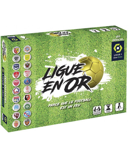 La boîte du jeu de société Ligue en Or La boîte du jeu de société Ligue en Or