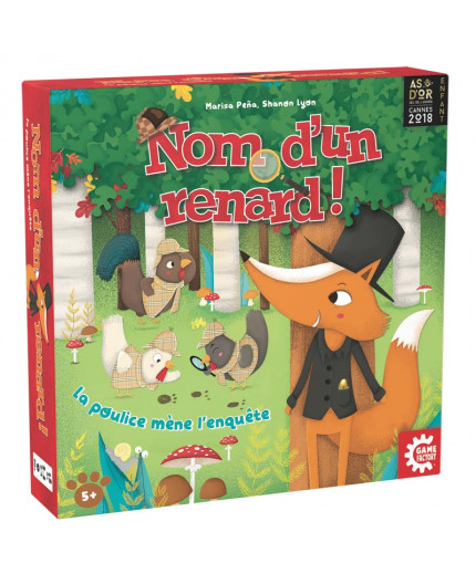 Boite du jeu de société Nom d'un Renard