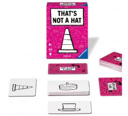 Boite et matériel du jeu de société That's not a hat