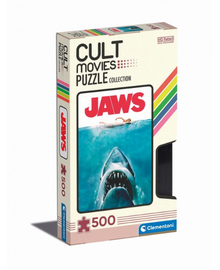 Puzzle - Cult Movies - 500 pièces - Les Dents de la Mer Puzzle - Cult Movies - 500 pièces - Les Dents de la Mer
