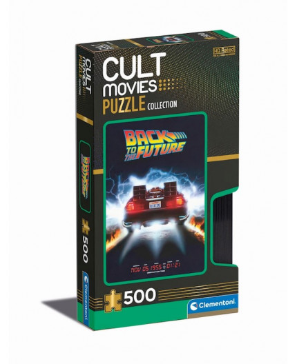 Puzzle - Cult Movies - 500 pièces - Retour vers le Futur Puzzle - Cult Movies - 500 pièces - Retour vers le Futur