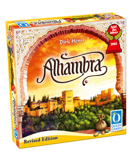 La boite du jeu de société Alhambra en 3D