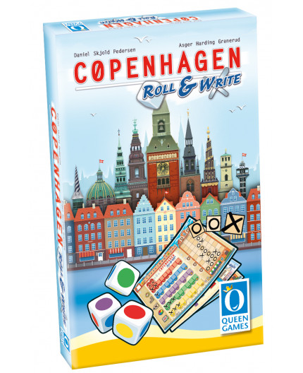 La boite du jeu de société Copenhagen Roll & Write