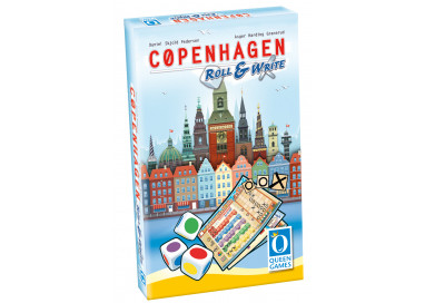 La boite du jeu de société Copenhagen Roll & Write