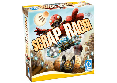 La boite du jeu de société Scrap Racer