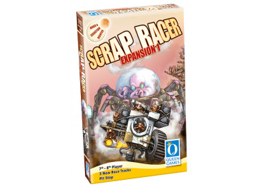 La boîte du jeu de société Scrap Racer Extension 1