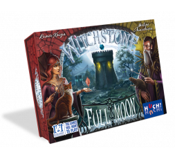 Boîte de l'extension Full Moon du jeu de société Witchstone