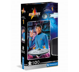 Boîte 3D du puzzle cult movies star trek 1