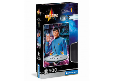 Boîte 3D du puzzle cult movies star trek 1