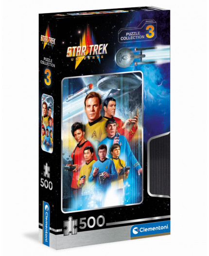 Boîte 3D du puzzle cult movies Star Trek 3