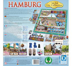 Dos de la boîte du jeu de société Hamburg