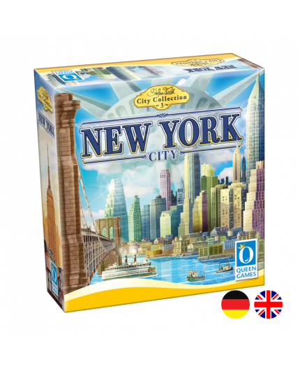Boîte du jeu de société New York City Boîte du jeu de société New York City