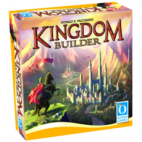 Boîte du jeu de société Kingdom Builder Boîte du jeu de société Kingdom Builder
