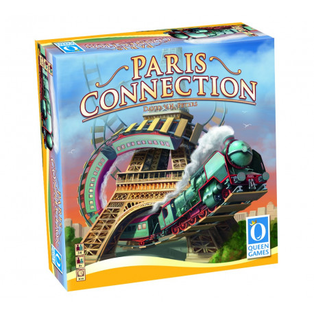 Boîte du jeu de société Paris Connection Boîte du jeu de société Paris Connection