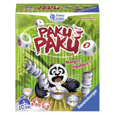 Boîte du jeu de société Paku Paku
