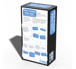 Dos de la boîte du jeu New Phone Dis