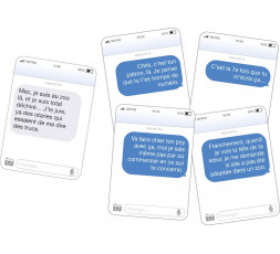 Cartes du jeu New Phone Dis