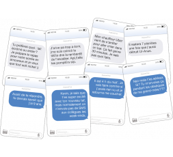 Cartes du jeu New Phone Dis