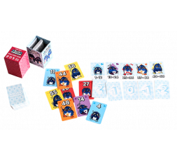 Boîte et matériel du jeu Blue Penguin