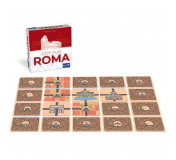 Mise en place du jeu City Flip Roma