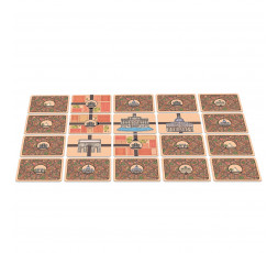 Tuiles du jeu City Flip Roma