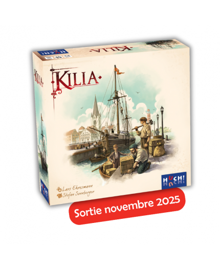 Boîte 3D du jeu Kilia Boîte 3D du jeu Kilia