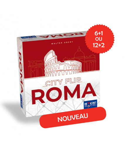 Boîte 3D du jeu City Flip Roma