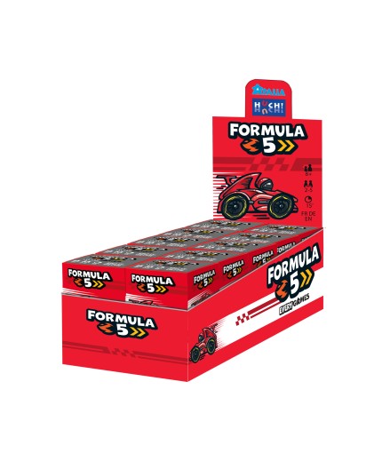 Présentoir du jeu Formula 5