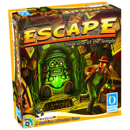 Boîte du jeu de société Escape La Malédiction Du Temple