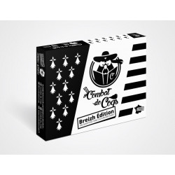 Boîte du jeu de société Combat de Coqs - Breizh Édition