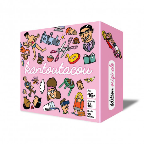 Boîte du jeu de société Kantoutacou Boîte du jeu de société Kantoutacou