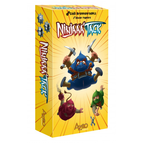 Boîte du jeu de société Ninjaaa'tack Boîte du jeu de société Ninjaaa'tack