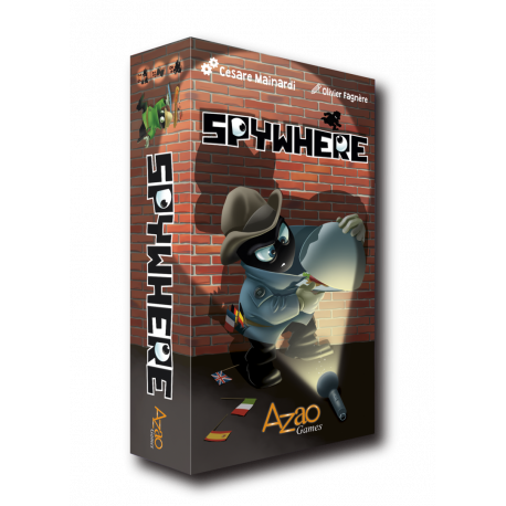 Boîte du jeu de société Spywhere Boîte du jeu de société Spywhere